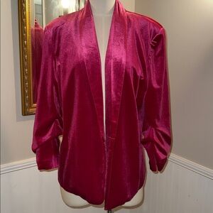 Ee:some Pink Jacket.  EUC. Large.